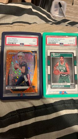Drake Maye and Jayson Tatum