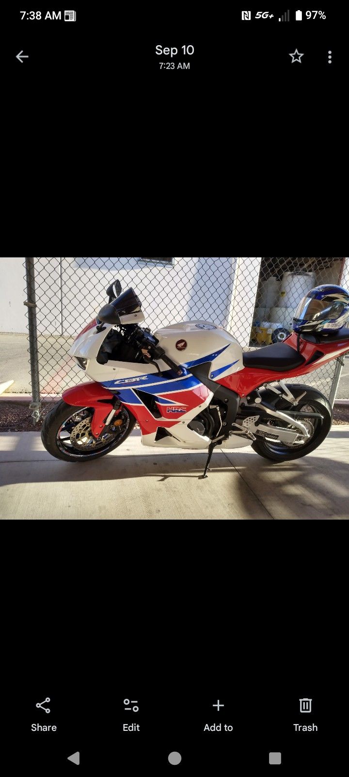 2013 Honda Cbr600