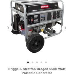 Oregon Portable Generator 