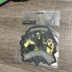 Haunted Mansion - The Hitchhiking Ghosts Car Magnet