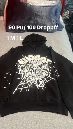 PUFF PRINT SPIDER HOODIE