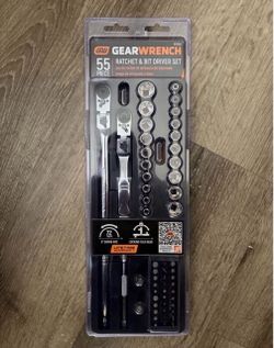 GearWrench 55pc Socket & Bit Set