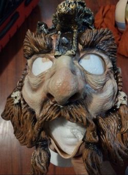 Viking Detailed Fantasy Creature Costume Mask