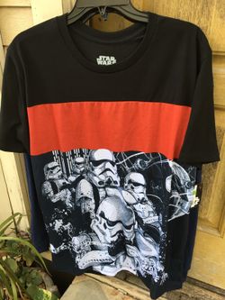 Boys large tee star wars