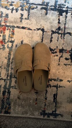 Greystone Suede Clogs 8.5