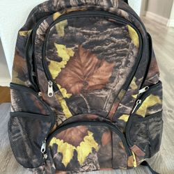 Camo Backpack Like New