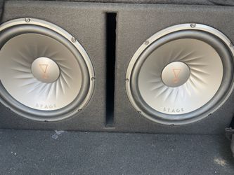 Amp And subwoofer Combo