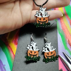 Wicked Halloween Jewelry Set