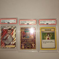 Pokemon Psa graded cards