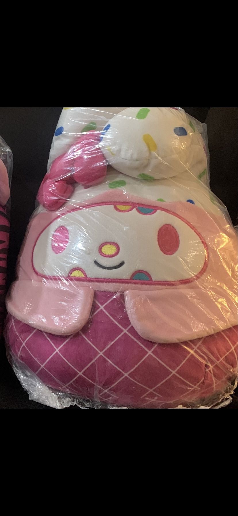 Squishmellow Hello Kitty Zuru Rainicorn Eggszania Zebra Plush & “Hayden” Ty Beanie Baby