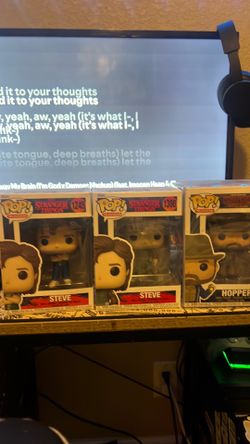 Funko Pop Stranger Things Steve & Hopper Set