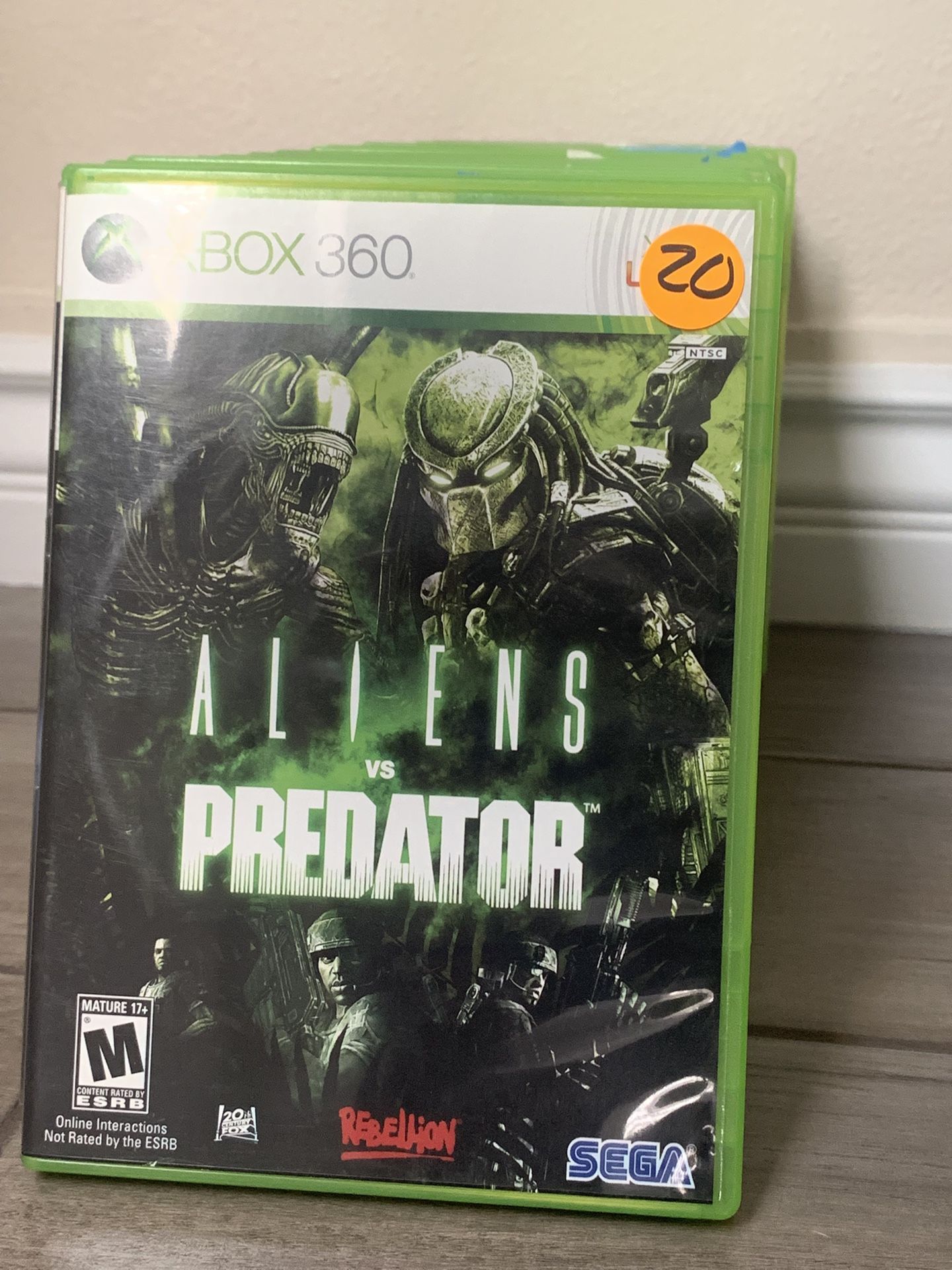 Aliens Vs Predator Xbox 360