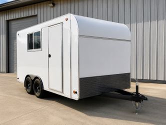 2021 SKY 8x12 Enclosed Cargo / Storage Trailer – Permanent CA Plate, New Tires, Interior Lights