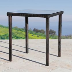 Wicker Belmont Bar Table
