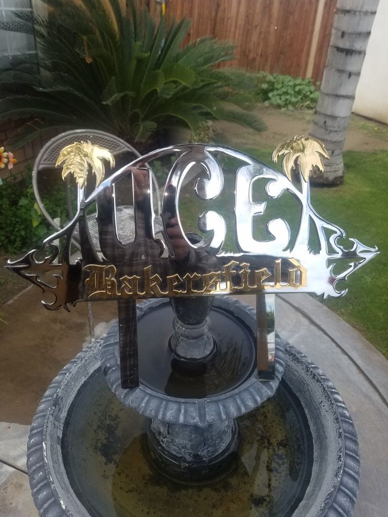 LOWRIDER PLAQUE