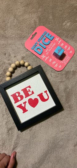 “Be You” Frame + FREE best friend dice