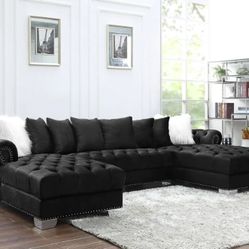 Kim Black Sectional


