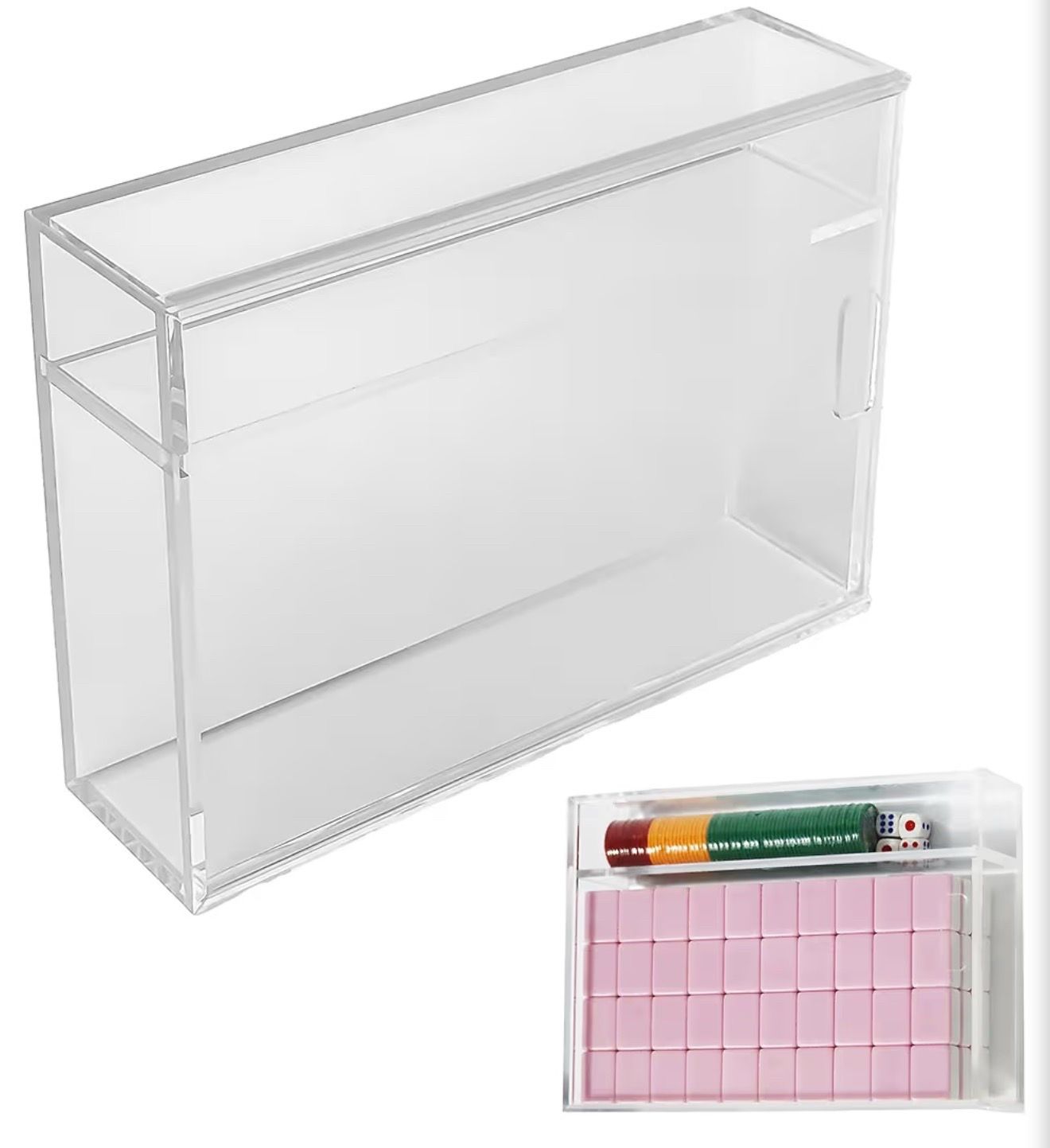Acrylic Mahjong Case