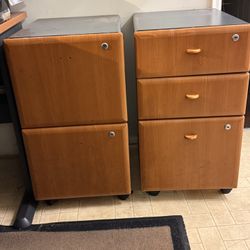 Locking Filing Cabinet Drawers Set Of Two 