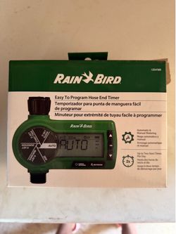 Rain Bird Hose End Water Timer