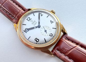 RARE TUDOR OYSTER SUSSEX 4912 Gold Shell Men's WATCH
