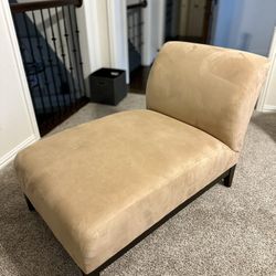 Microsuede Chaise Lounge