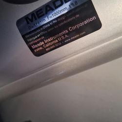 Meade telescope