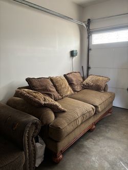 Brown couch
