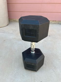 Flex dumbell single 40 pounds new