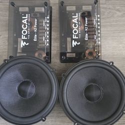Focal XO/ES165KX2 Elite Utopia Crossovers Audio de coche de 2 vías para medios y tweeters
