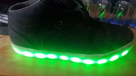 Boys light up sketchers shoes