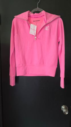 Juicy Couture Pink 3/4 zip jacket