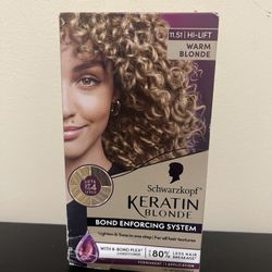 Schwarzkopf Keratin Blonde Permanent Hair Color, 11.51 Warm Blonde Hi-Lift, 1 Application