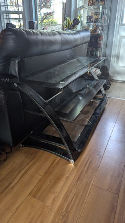 Glass Entertainment Center