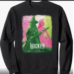 New Wicked Sweatshirt. Size 2 Xl. Unisex.  Great Gift For wicked Fan! 