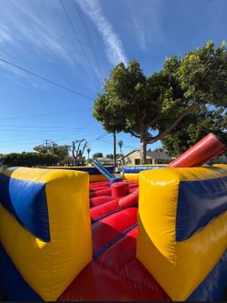 Commercial Inflatable Gladiator / Boxing Arena – Complete Setup