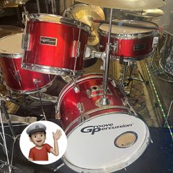 🔥 Kid Pro Drum Set 3-10 Yrs Old Drums