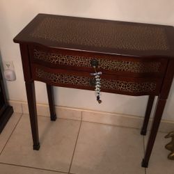 Antique Two Drawers Night Stand 