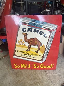 Vintage Camel Sign 