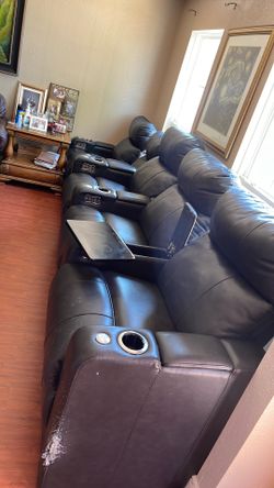 Recliners entertainment set