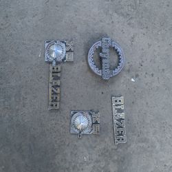Blazer Decals Emblems 