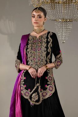 New Party Wear Velvet Dress