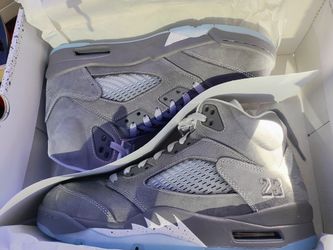 Air Jordan Retro 5 Wolf Grey Size 10 Brand New With Box + Receipt