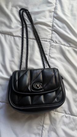 Coach Pillow Madison 18 Quilted Leather Bag CA086