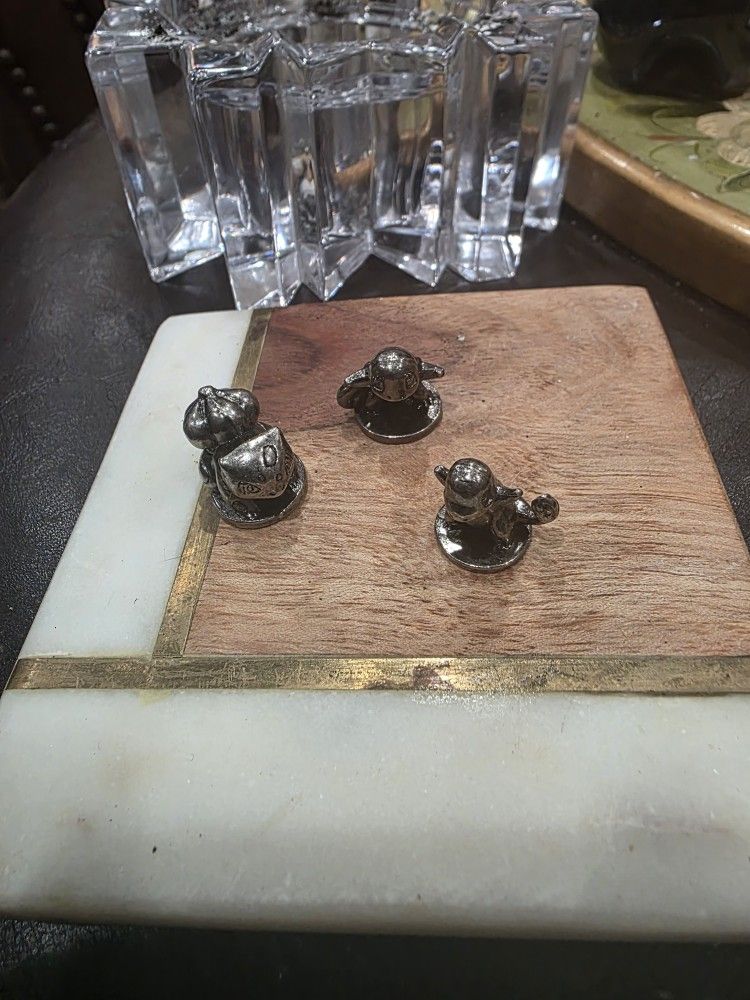 Pokémon Monopoly Game Pieces