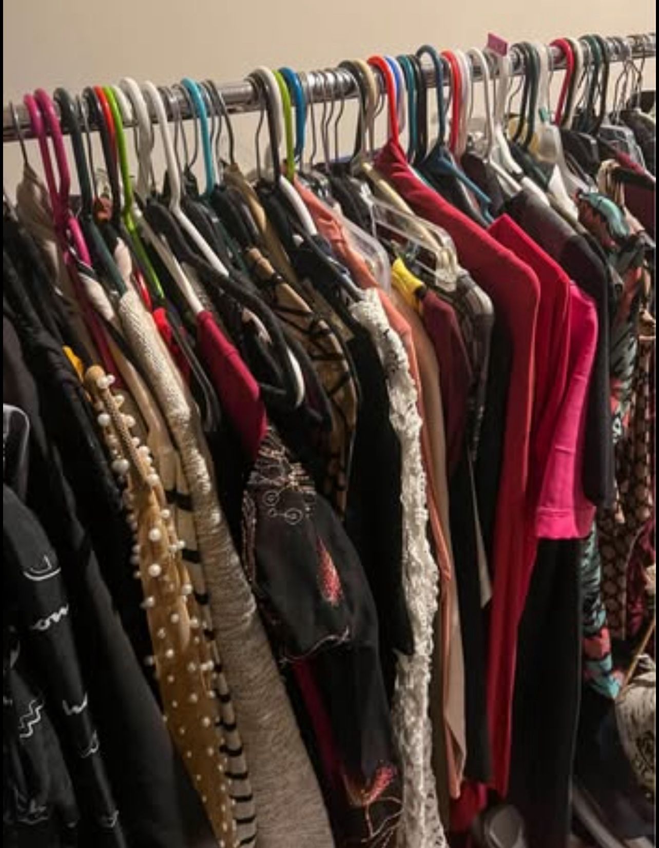 Lot of Over 100 new or gently used women's clothing items. Great for a reseller!