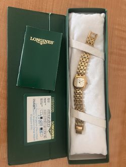 Longines Women’s Watch – Gold Tone – Swiss Made