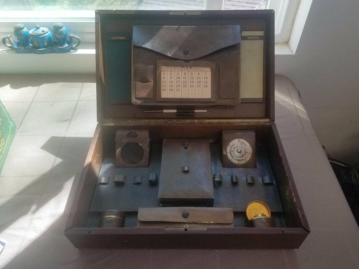 Antique portable writing desk