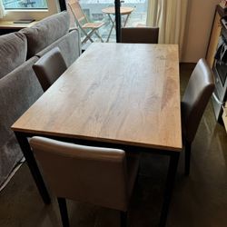 West Elm Kitchen Table and 4 Chairs