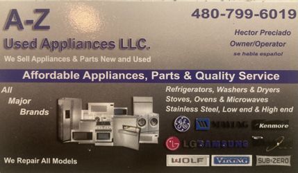 Appliance Repair/Sales